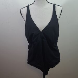 Catalina Black One Piece Swimsuir